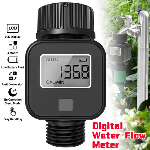 Digital water flow meter - water, bsp