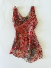 Rene Derhy Mermaid Sequin Top M