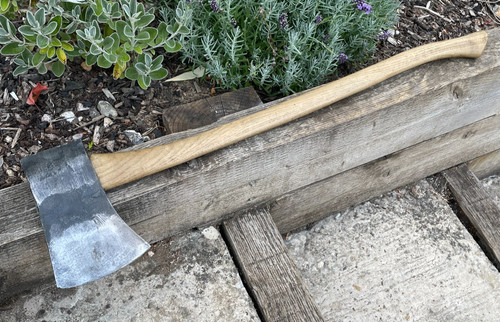 Vintage 5lb axe wood - vintage,