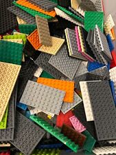 20pcs Of Lego Building Thin Flat Plates Sizes From 4x4 To 8x8 Various Colours