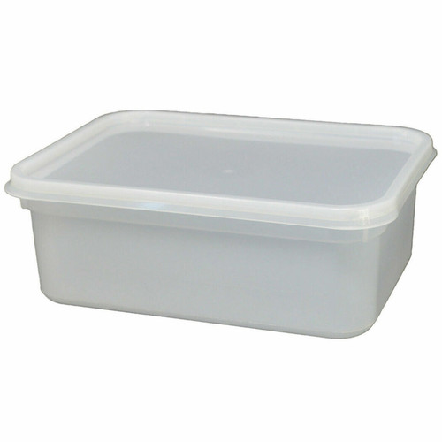 Plastic clear lunch - clear, with