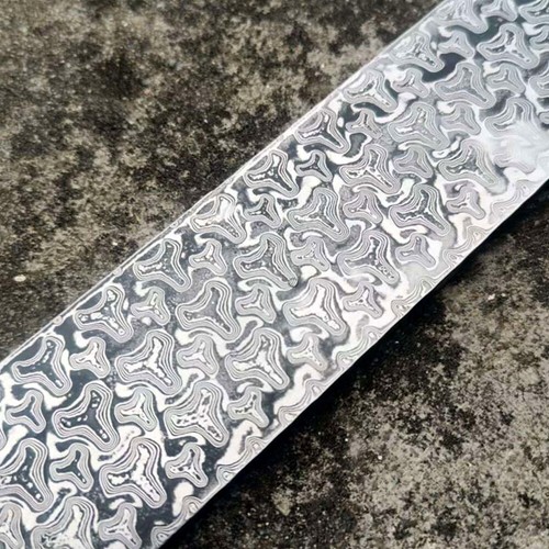 Damascus steel billet - steel,