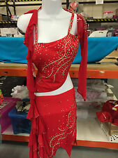 STUNNING RED STONED DANCE