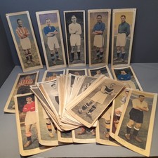 Vintage FOOTBALL CARDS 1930s Footballers MATT BUSBY & More Bundle x69