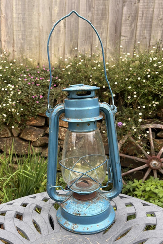 Large vintage blue blackspur - vintage,