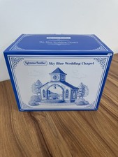 Sylvanian Families Sky Blue Wedding Chapel Collectible