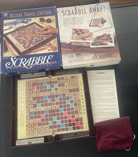 Scrabble deluxe travel - scrabble,