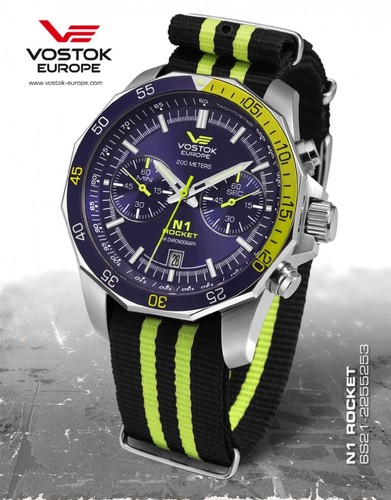 Vostok europe rocket chrono - rocket, n1