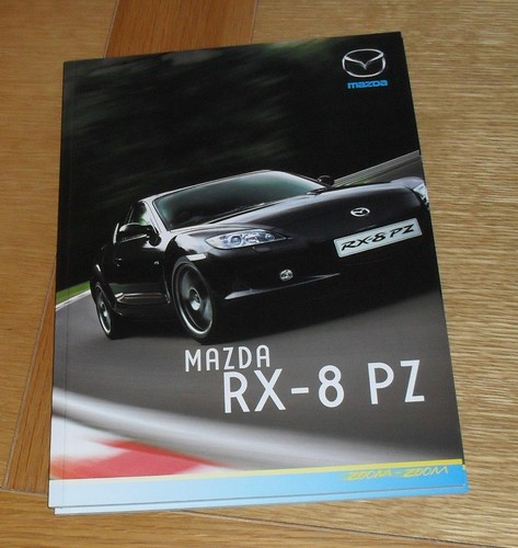 Mazda rx8 brochure 8 - brochure, rx-8