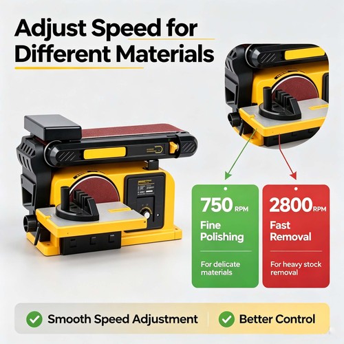 Electric belt disc sander - electric,