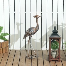 Heron Garden Statue, Standing