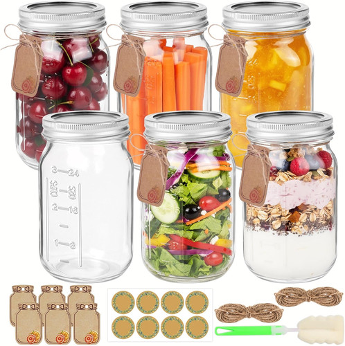 Wide mouth graduated canning - wide,