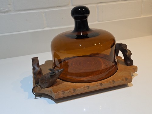 Rare vintage cheese dome - rare,
