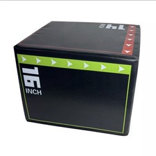 Jump Plyo Box 3 in 1 Soft Gym Plyometric Jump Box 12 / 14/ 16" Fitness Equipment