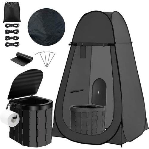 Portable toilet and - toilet, privacy