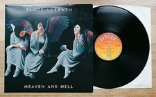 BLACK SABBATH Heaven And Hell LP UK 1st Press 1980 Vertigo