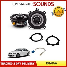Alpine 4" Front or Rear Door Speakers Upgrade Kit for BMW 3 Series E90 E91 E92