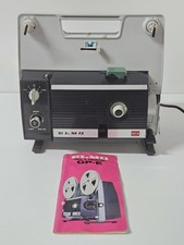 Elmo GP-E Dual 8mm Projector with Box and Instructions Spares or Repairs