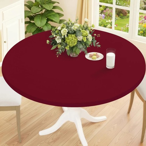 Round spandex tablecloth - spandex,