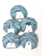 5 balls x 25g Mohair yarn 