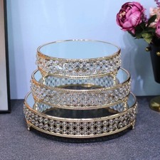 3 Pcs Round Wedding Cake