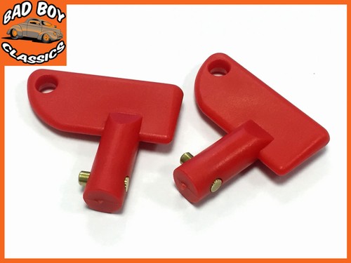 Spare key battery - key, cut