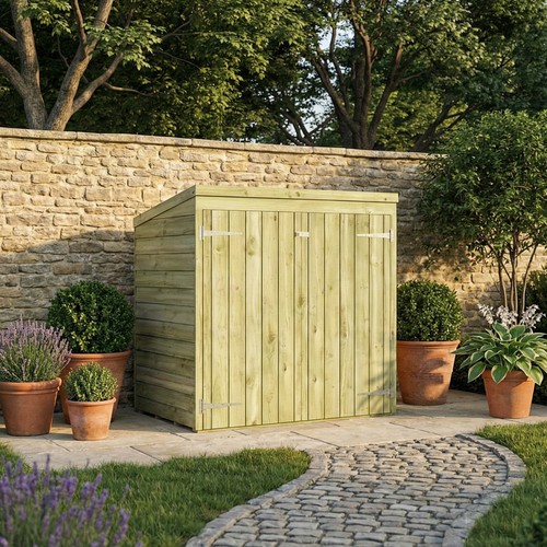 3x5 wooden garden shed - wooden,