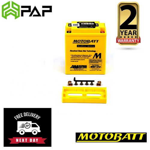 Motobatt battery mb12u - motobatt,