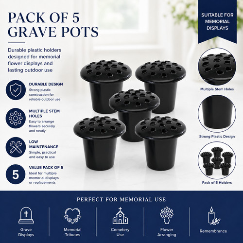 Barry pack of 5 grave - barry's,