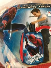 disney spiderman room tidy pop up mesh basket laundry storage kids boys new 