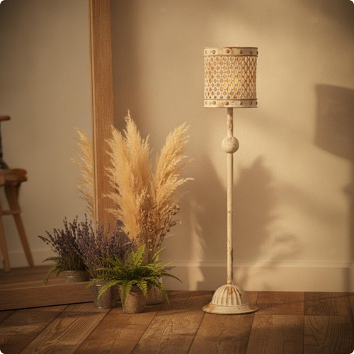 Floor candlestick rustic - candlestick,