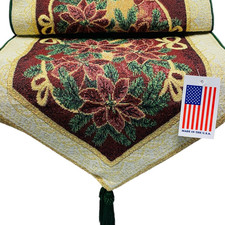 Christmas Tapestry Table