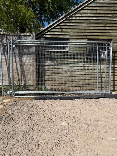 Round top temporary heras - round-top,