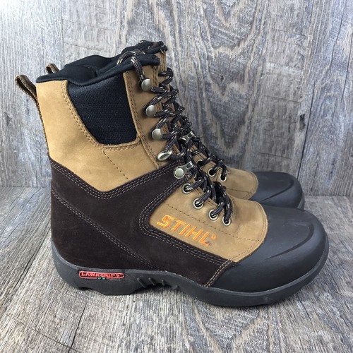 Stihl boots mens brown - boots,