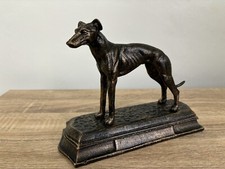 Cast Iron Greyhound Statue Dog Lovers Gift Home Decor