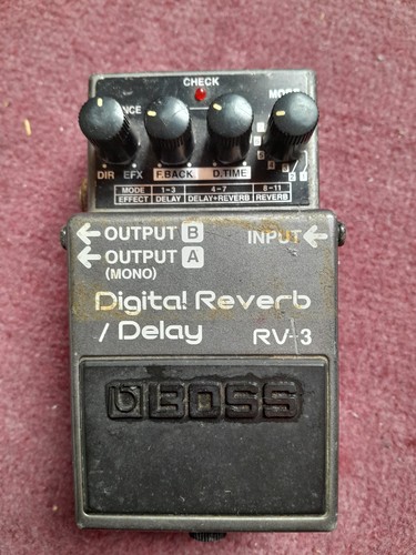 Boss digital reverb - rv, 3