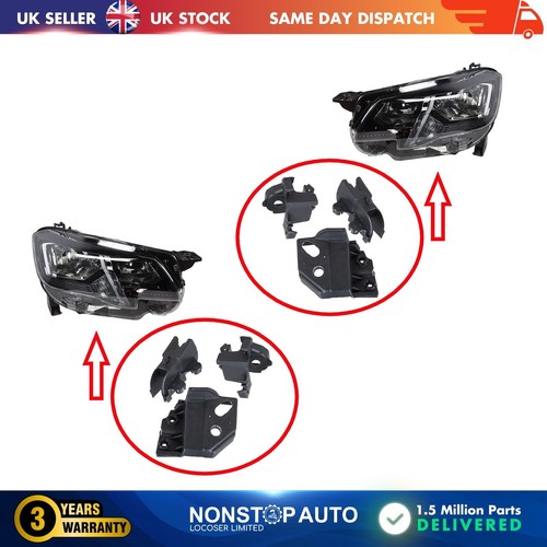 Headlight repair kit - 2x,