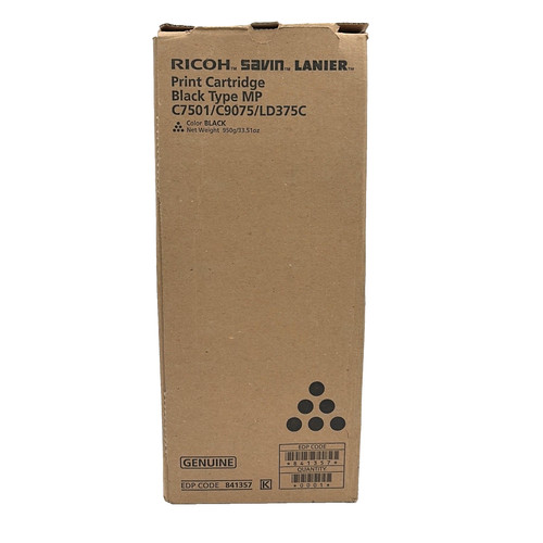 Ricoh 841357 black toner - ricoh,