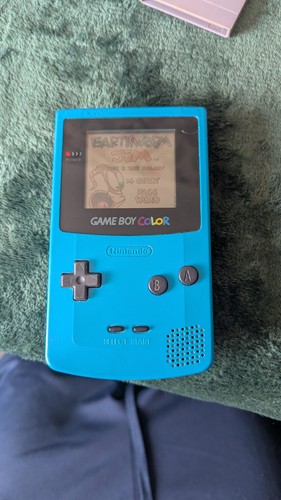 Gameboy colour teal fully - gameboy,