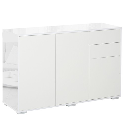 Homcom high gloss frame side - frame,