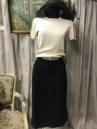 Women peter hahn skirt - peter, navy