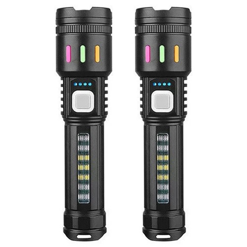 2pcs usb rechargeable - 2pcs, led