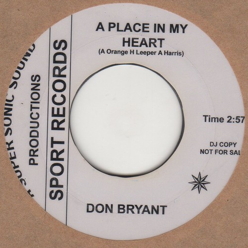 Don bryant place my heart - bryant, a