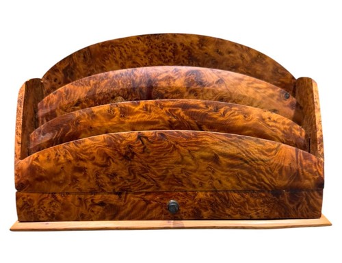 Vintage moroccan thuya burl - moroccan,