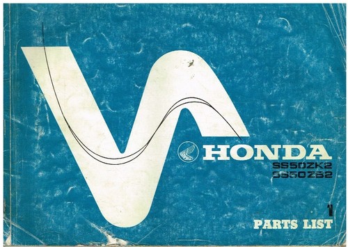 Honda model ss50 zk2 - honda,