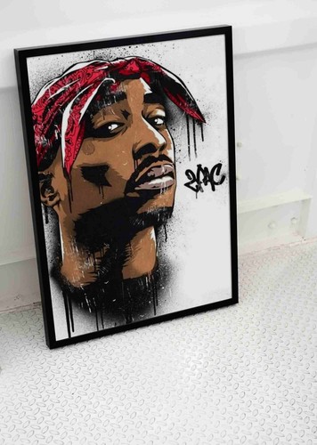 2pac poster legend wall - 2pac, art