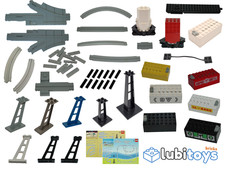 Lego® 9V TRAIN Monorail Rails Track Pillar Motor 6990 6991 6399