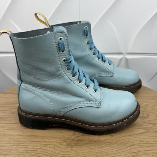 Women martens boots blue - dr,