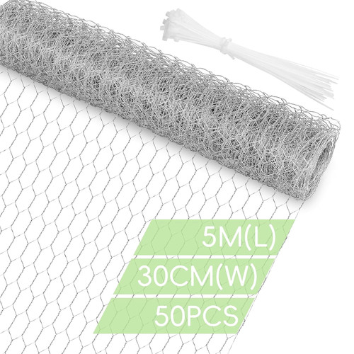 Flintronic chicken wire 30cm - chicken, wire,