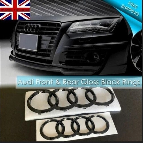 Audis gloss black - black, rings